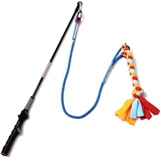 חכת משחק מקצועית למשחק ואימון לכלב